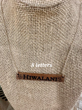 Load image into Gallery viewer, Inoa Hawaiian Koa Wood Bar w/ 14k Gold Filled/ SS Necklace