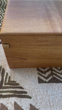 Load and play video in Gallery viewer, Koa Wood Hinged Keepsake Box #1