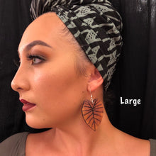 Load image into Gallery viewer, Kalo Hawaiian Koa Wood - 14k Gold Filled/ Sterling Silver Earrings