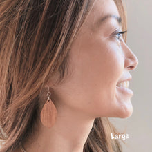 Load image into Gallery viewer, Ua Hawaiian Koa Wood - 14k Gold Filled/ Sterling Silver Earrings