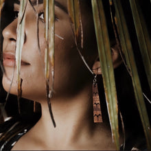 Load image into Gallery viewer, 'Iwa Hawaiian Koa Wood - 14k Gold Filled/ Sterling Silver Earrings