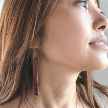 Load image into Gallery viewer, Mauna 'Ekolu Hawaiian Koa Wood - 14k Gold Filled/ Sterling Silver Earrings