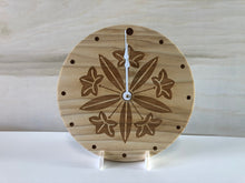 Load image into Gallery viewer, Custom Laser Engraved Image Wood Round Clock