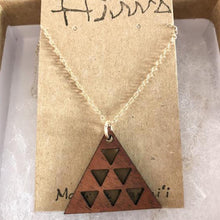 Load image into Gallery viewer, Mauna Kea Hawaiian Koa Wood w/ 14k Gold Filled Necklace