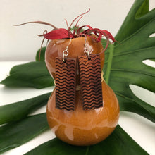 Load image into Gallery viewer, Kai Hawaiian Koa Wood - 14k Gold Filled/ Sterling Silver Earrings