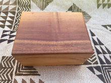 Load image into Gallery viewer, Koa Wood Hinged Keepsake Box #1
