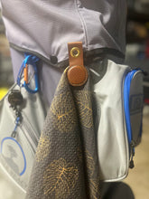 Load image into Gallery viewer, Hand Stitched Leather Golf Magnet
