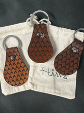 Load image into Gallery viewer, Engraved Leather Key Chain
