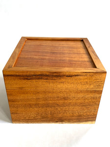 Koa Wood Hinged Box (S)
