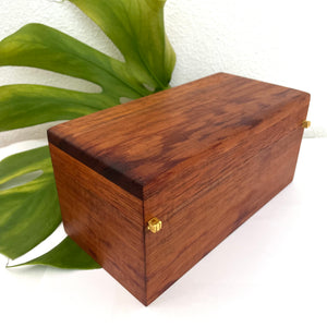 Koa Wood Hinged Box A