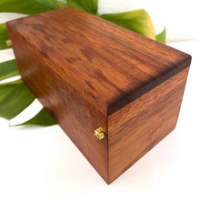 Load image into Gallery viewer, Koa Wood Hinged Box A
