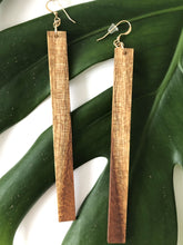 Load image into Gallery viewer, Natural Hawaiian Koa Wood - 14k Gold Filled Earrings
