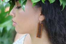 画像をギャラリービューアに読み込む, Koa Hawaiian Koa Wood - 14k Gold Filled/ Sterling Silver Earrings
