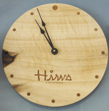 Load image into Gallery viewer, Custom Laser Engraved Image Wood Round Clock
