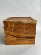 Load image into Gallery viewer, Koa Wood Hinged Box (L)
