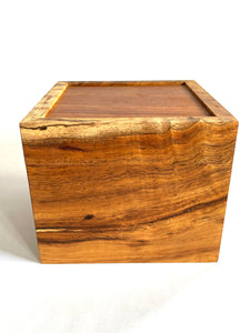 Koa Wood Hinged Box (L)